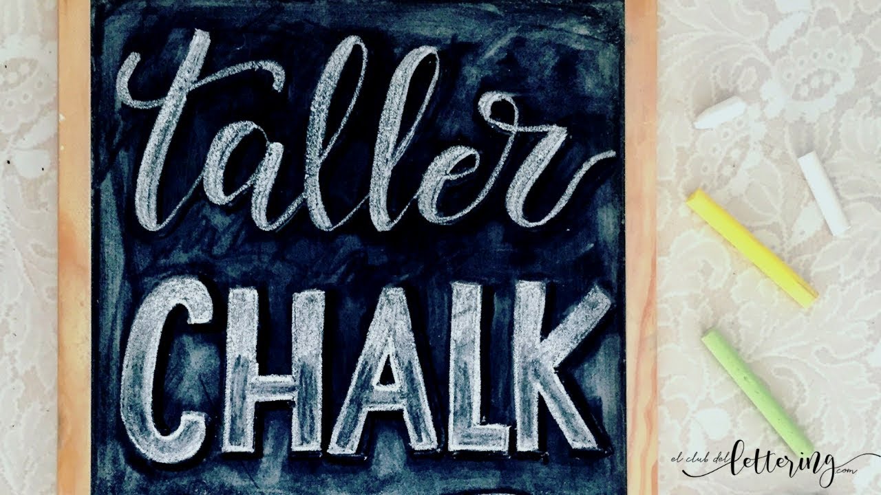Taller de lettering en Pizarra