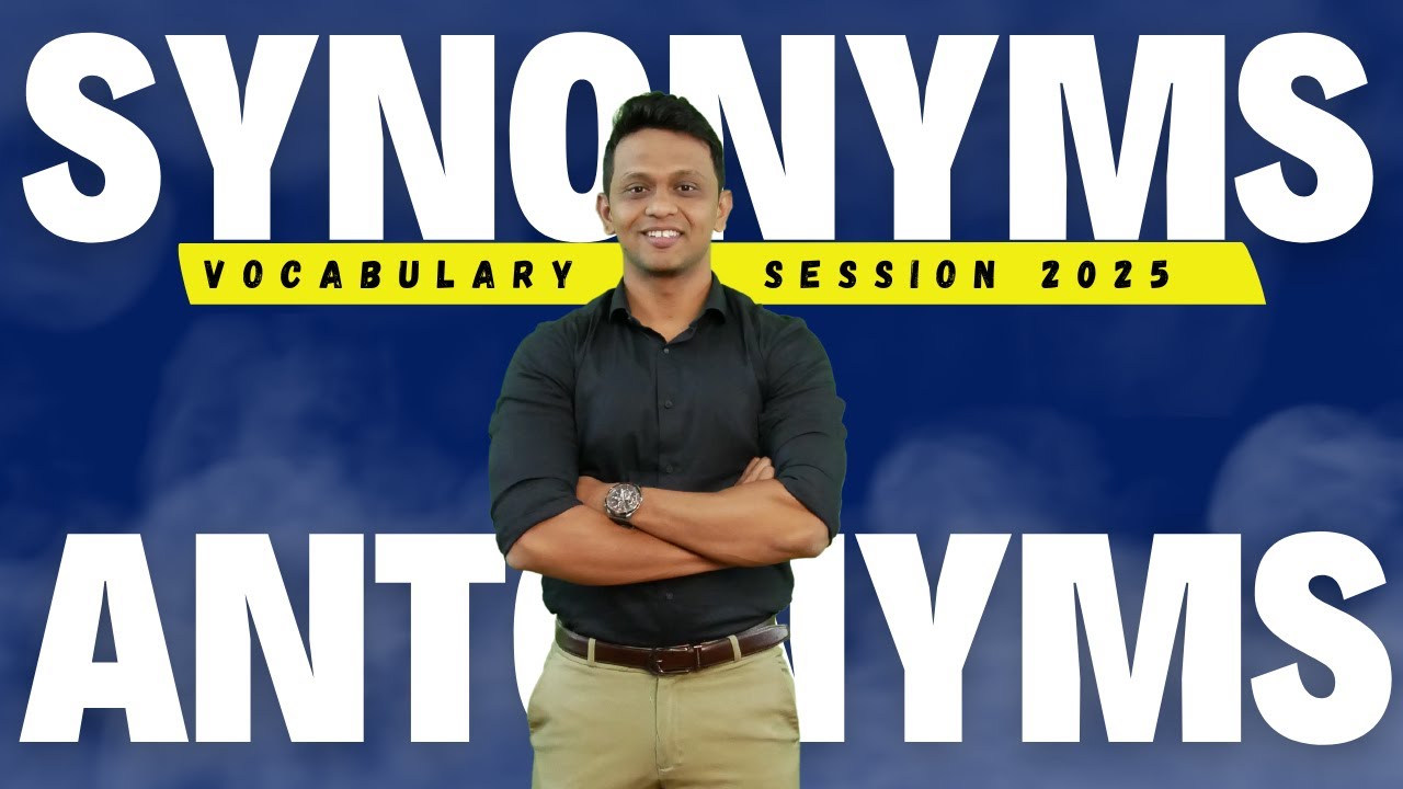 Synonyms and Antonyms 2025 #mpscenglish #vocabulary #maheshpatilzeroerror #kaizen