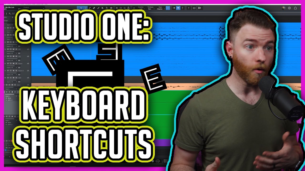 Studio One - Keyboard Shortcuts | From the community and my favorites