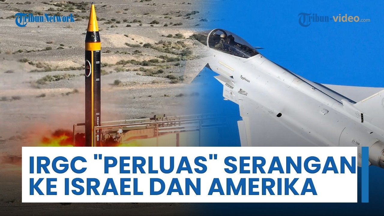 Rangkuman Perang Timur Tengah: Rudal Iran Hantam Israel dan Pangkalan AS, IRGC Ancam Kapal Induk AS