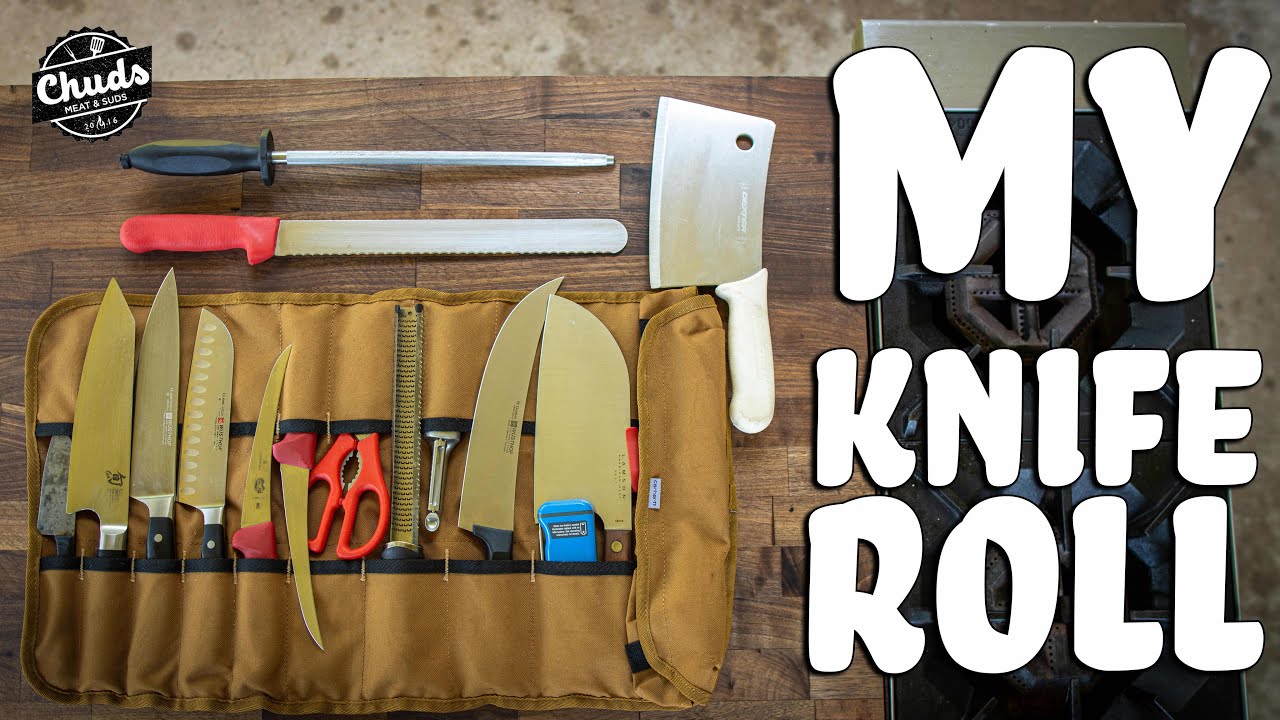 How to Build a Knife Roll | Chuds BBQ