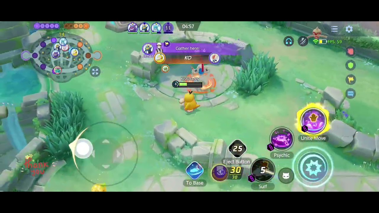 When Psyduck meets psyduck in a rank 🤣✌💕 