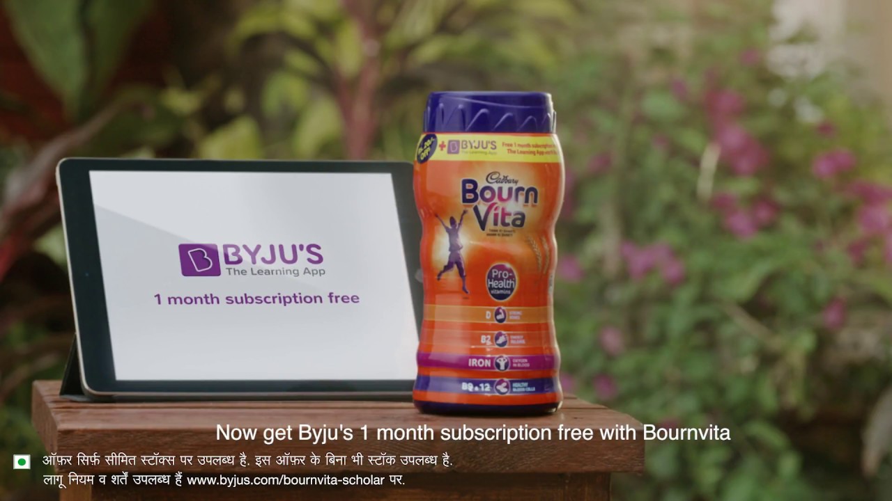 Bournvita Byjus Promo 10sec Hindi   Subs