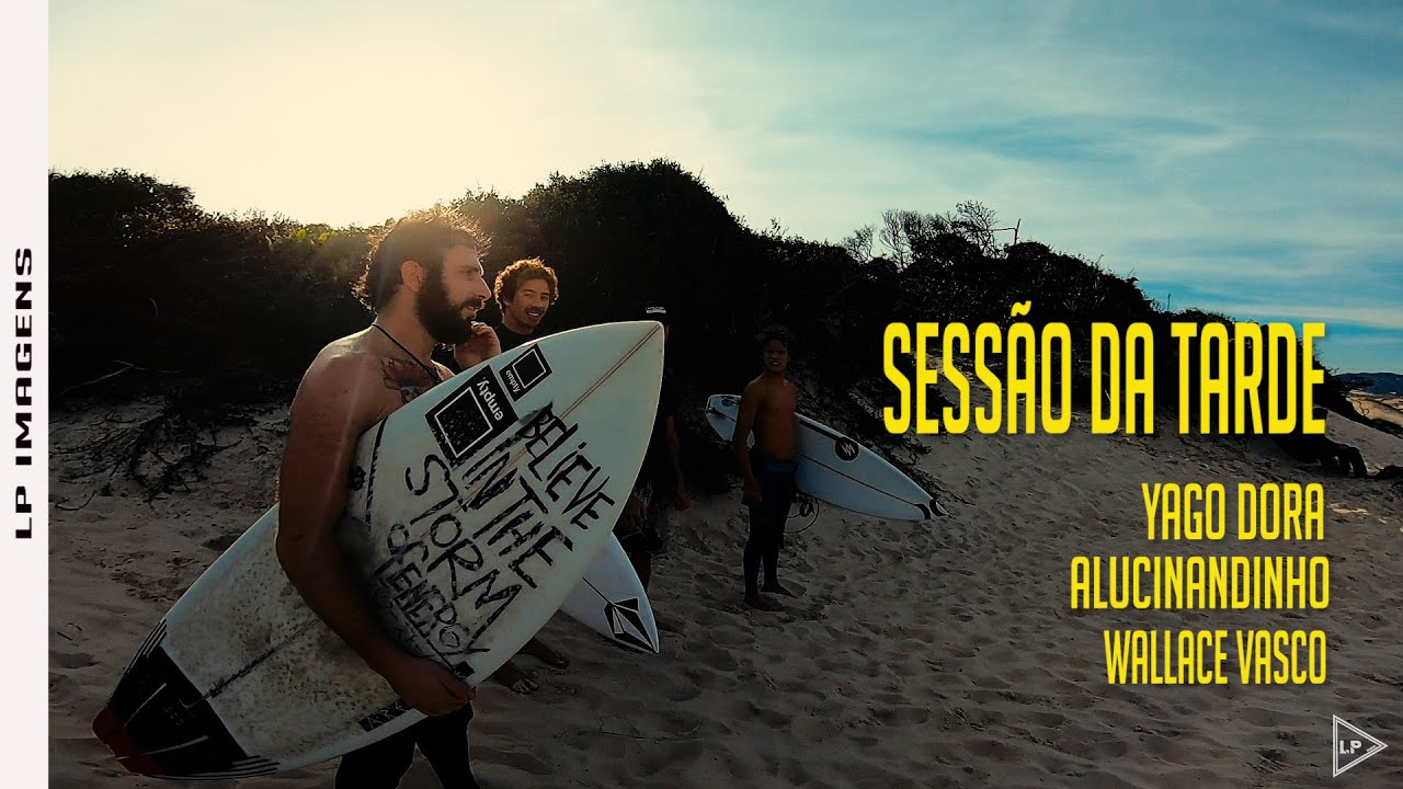 SESSÃO DA TARDE - Yago Dora Alucinandinho e Wallace Vasco - surf clássico em floripa - swell surfing