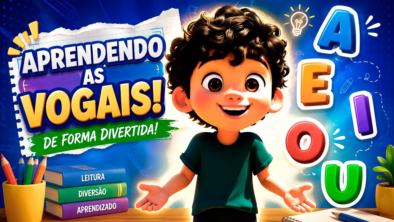 A E I O U - Aprendendo as Vogais