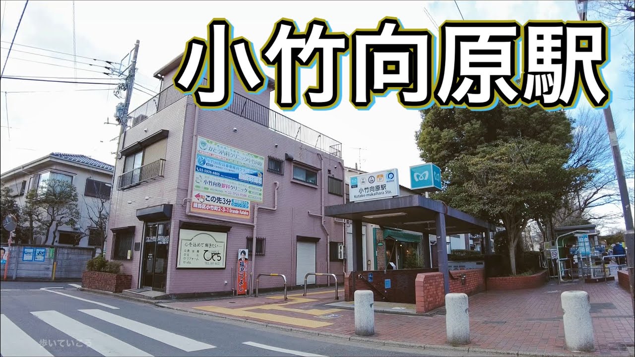 東京メトロ有楽町線 小竹向原駅周辺を歩く　Video of walking around Kotake Mukaihara Station  2021.2.18