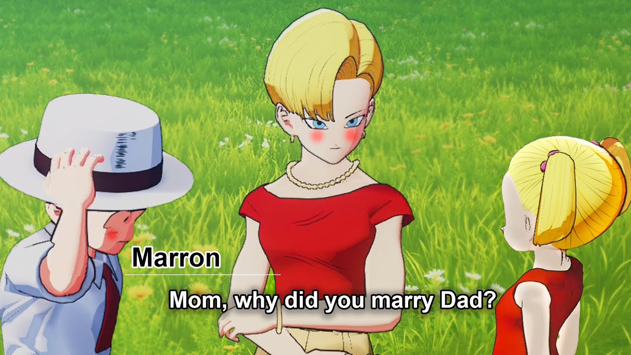 DBZ Kakarot: Android 18 спросили, почему она вышла замуж за Криллина?