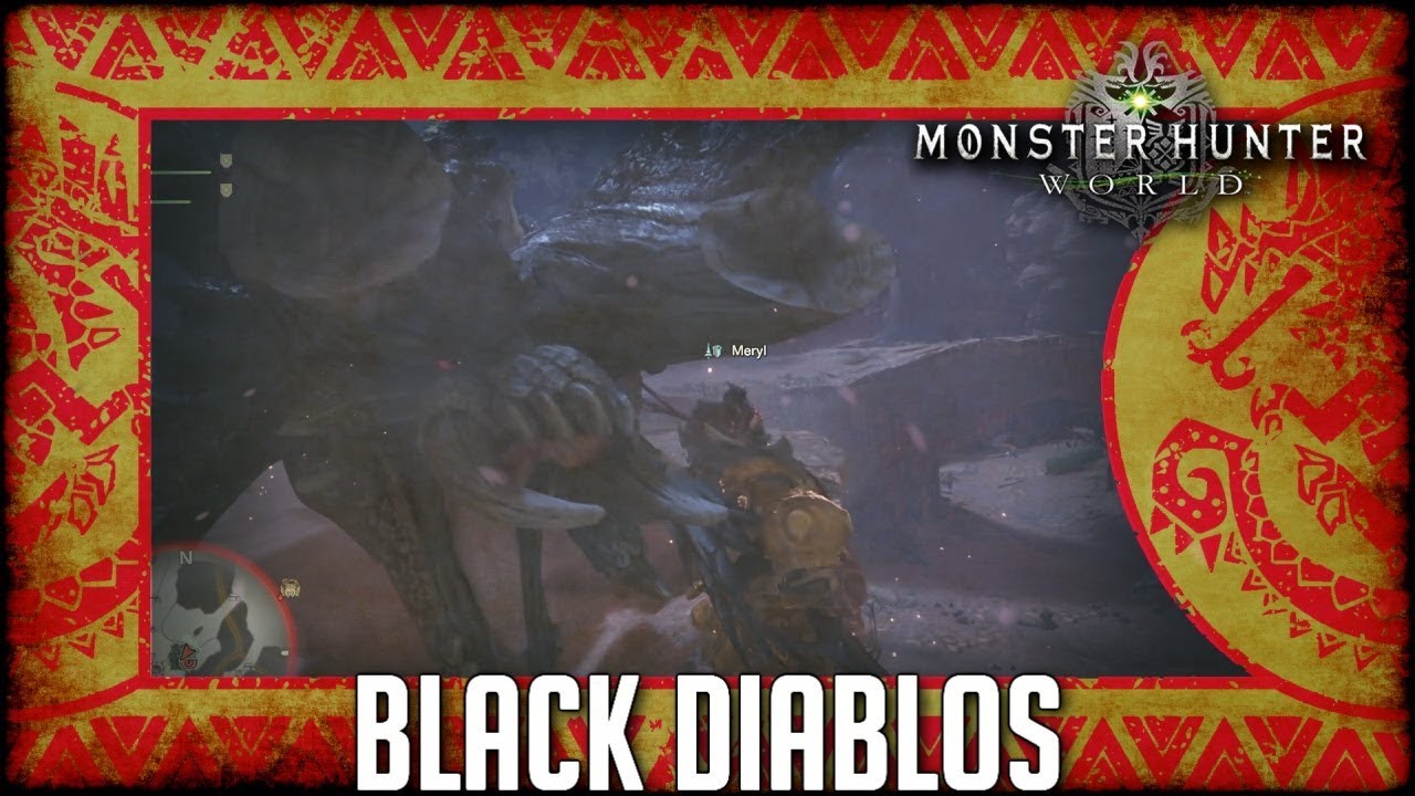 Monster Hunter World: Black Diablos