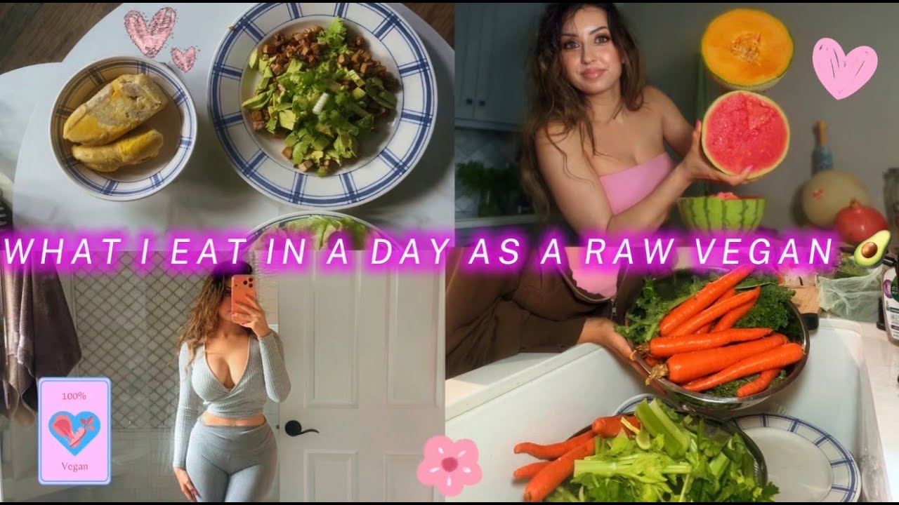 WHAT I EAT IN A DAY AS A RAW VEGAN | 11 YEAR VEGAN