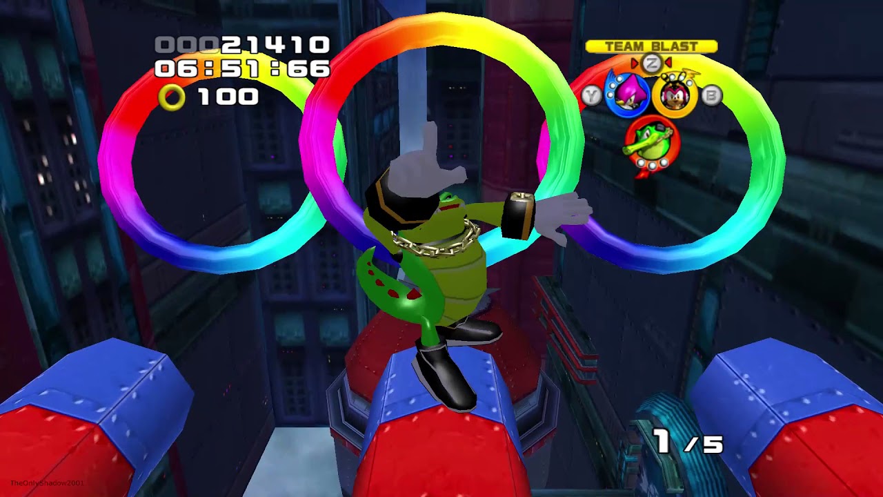 Sonic Heroes (PC): Team Chaotix Exploration [Part 14] Final Fortress