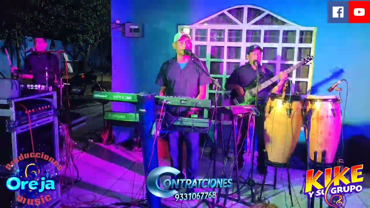 LA BARCA DEL AMOR - KIKE Y SU GRUPO EN VIVO.