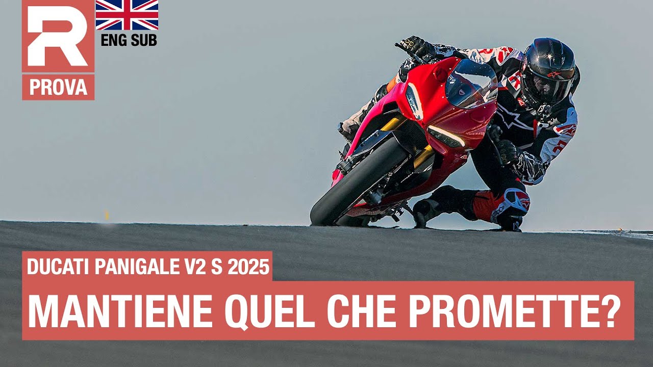 Ducati Panigale V2 2025 - prova - in sella alla Panigale più leggera di sempre