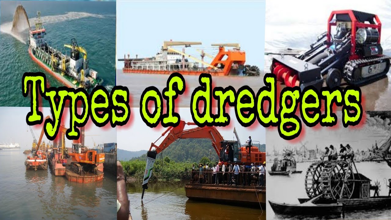 Types of dredgers