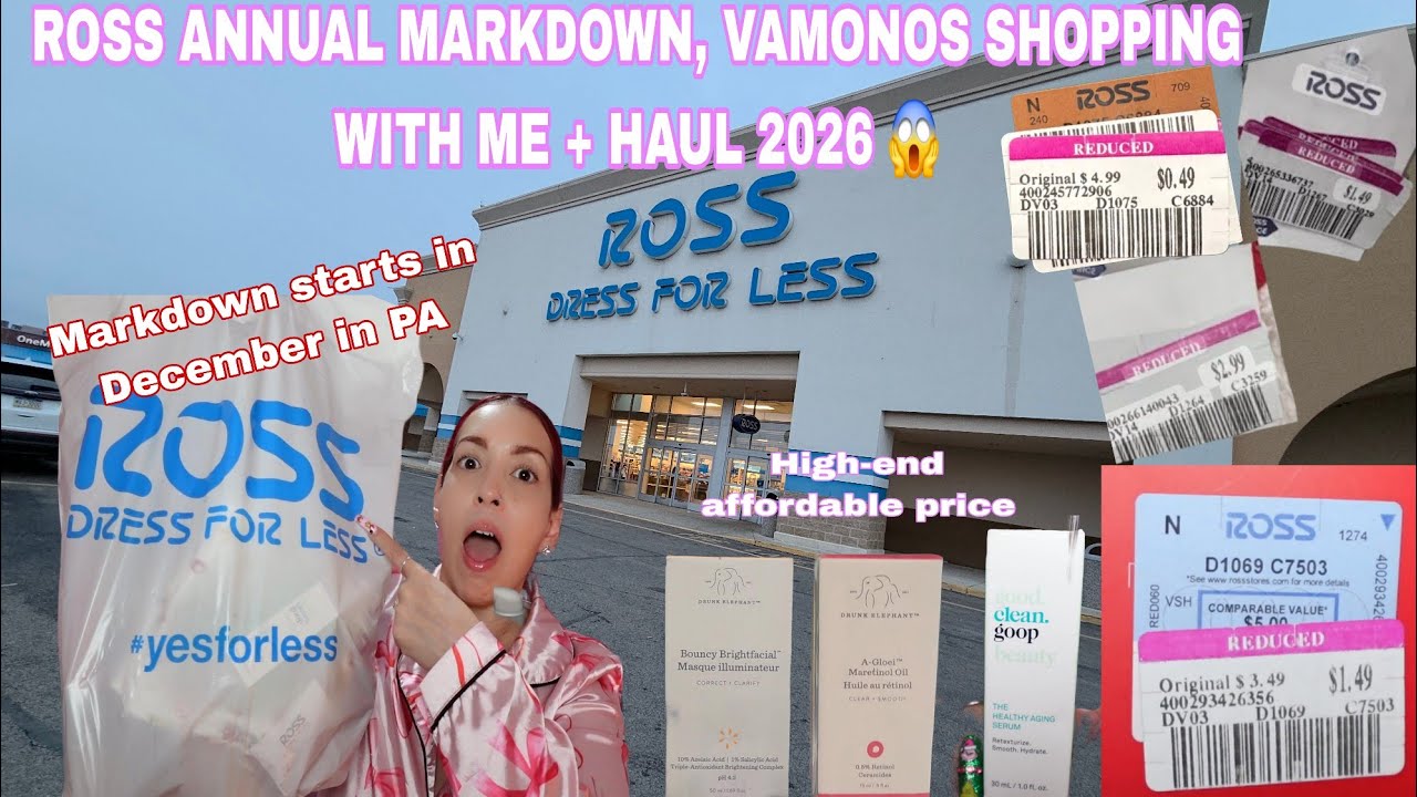 ROSS ANNUAL MARKDOWN, VAMONOS SHOPPING WITH ME + HAUL 2026 😱