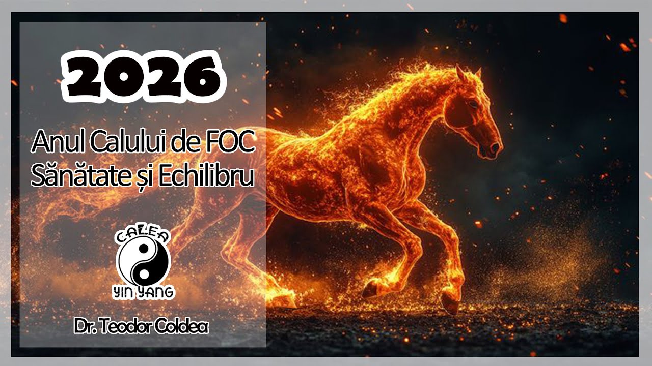 2026 - Anul Calului de Foc - Sanatate si echilibru - Dr. Teodor Coldea