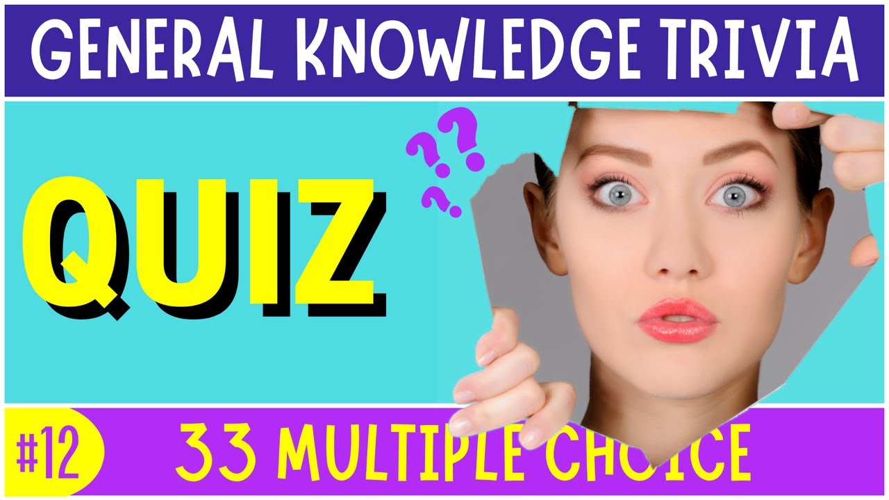 ⭐33 General Knowledge Trivia Questions | Mixed Knowledge | Pub Quiz