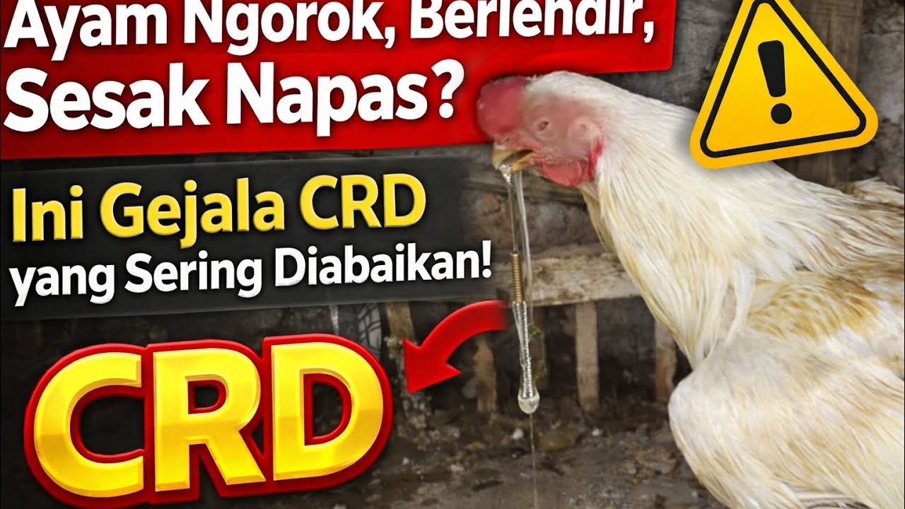 Ayam Ngorok & Berlendir? Sembuh Total!