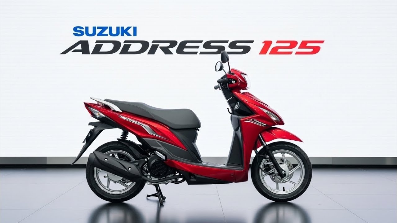 Upcoming 2027 Suzuki Address 125 🔥 New Design, Features, Mileage & Performance Explained