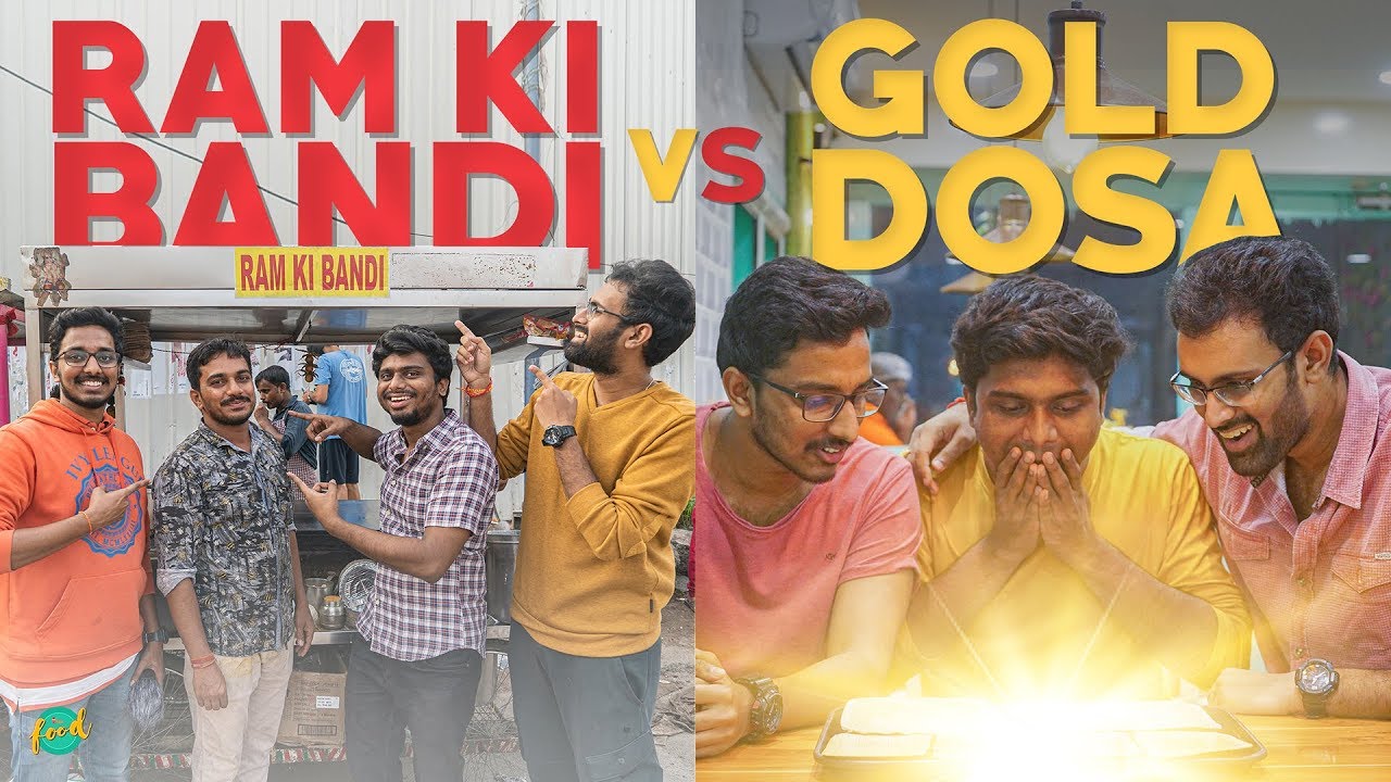 ₹90 Dosa Vs ₹916 Dosa | Ram Ki Bandi | House of Dosas | ChaiBisket Food