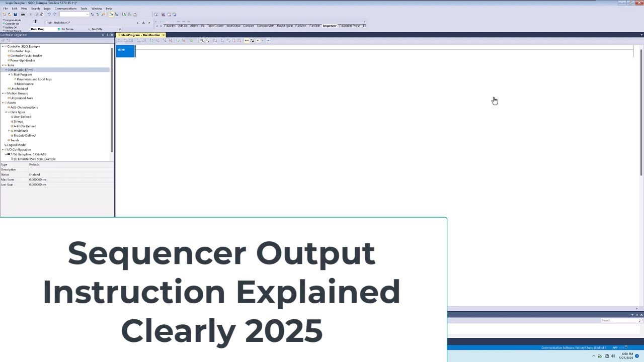Sequencer Output Instruction Explained Clearly 2025