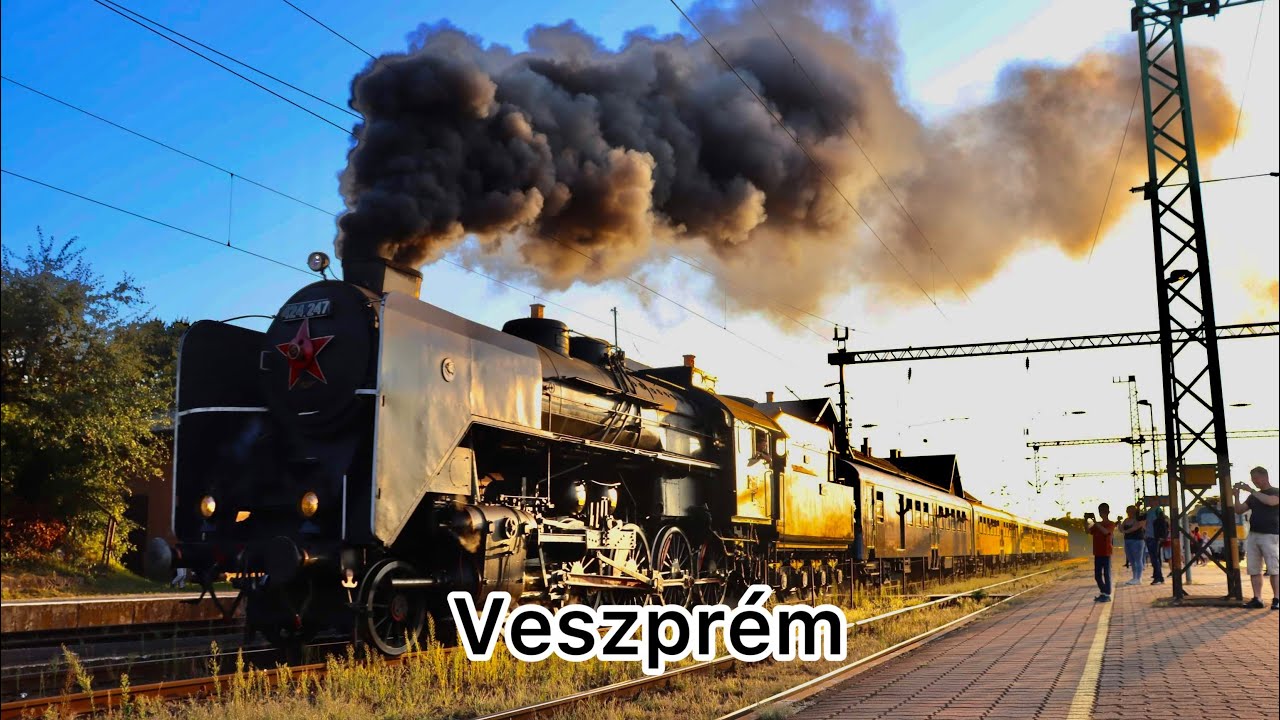 A VESZPRÉMI RETRO HÉTVÉGE avagy vonatok Veszprémbe.