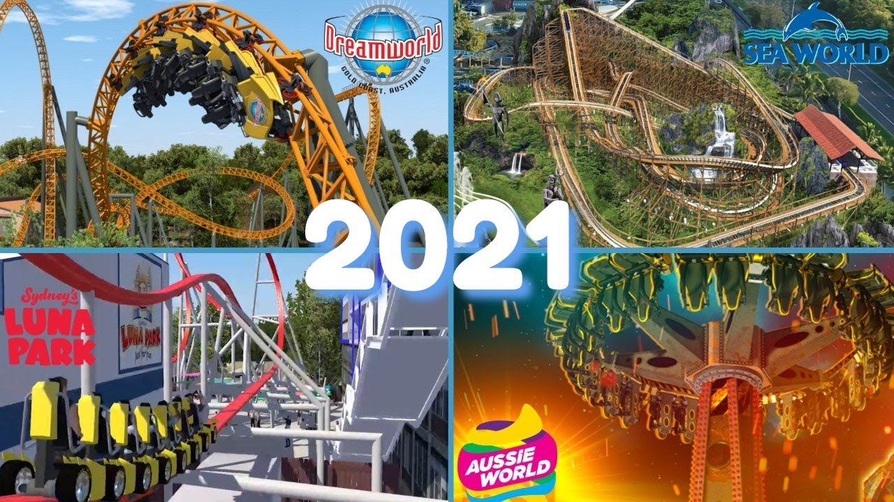 NEW RIDES Opening In 2021 At Theme Parks In Australia