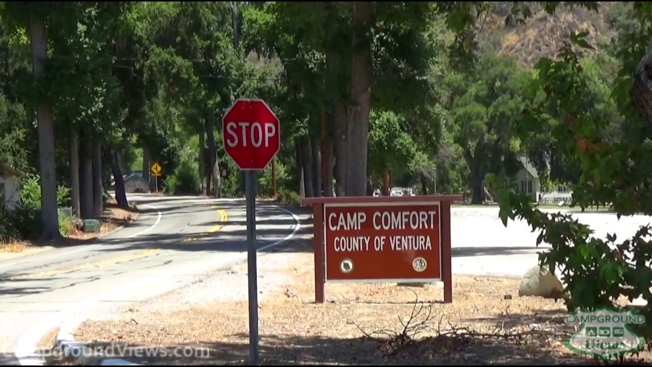 Camp Comfort Campground Ojai California CA