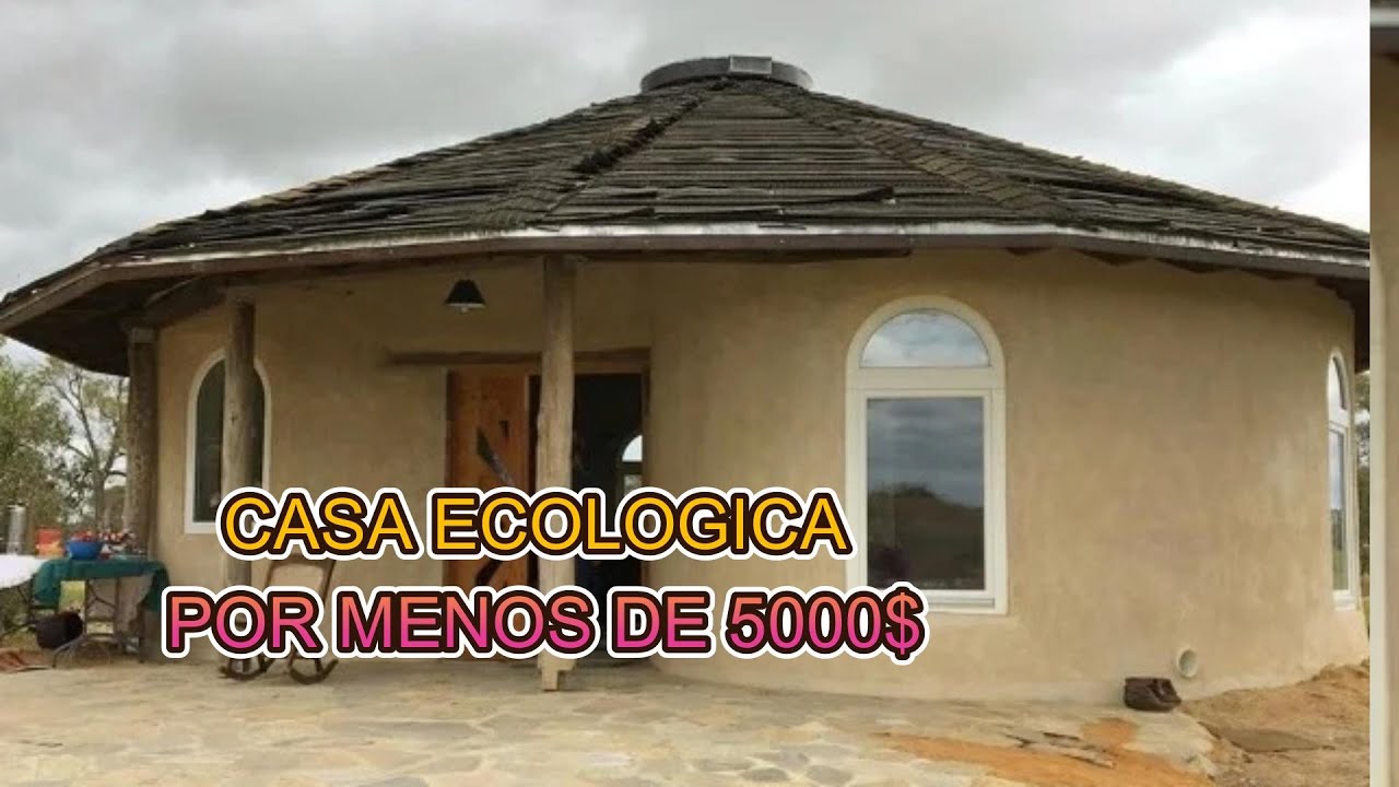 Como se Construye una Casa de Superadobe por menos de 5.000$/Paso a Paso.#ideas #construccion #eco