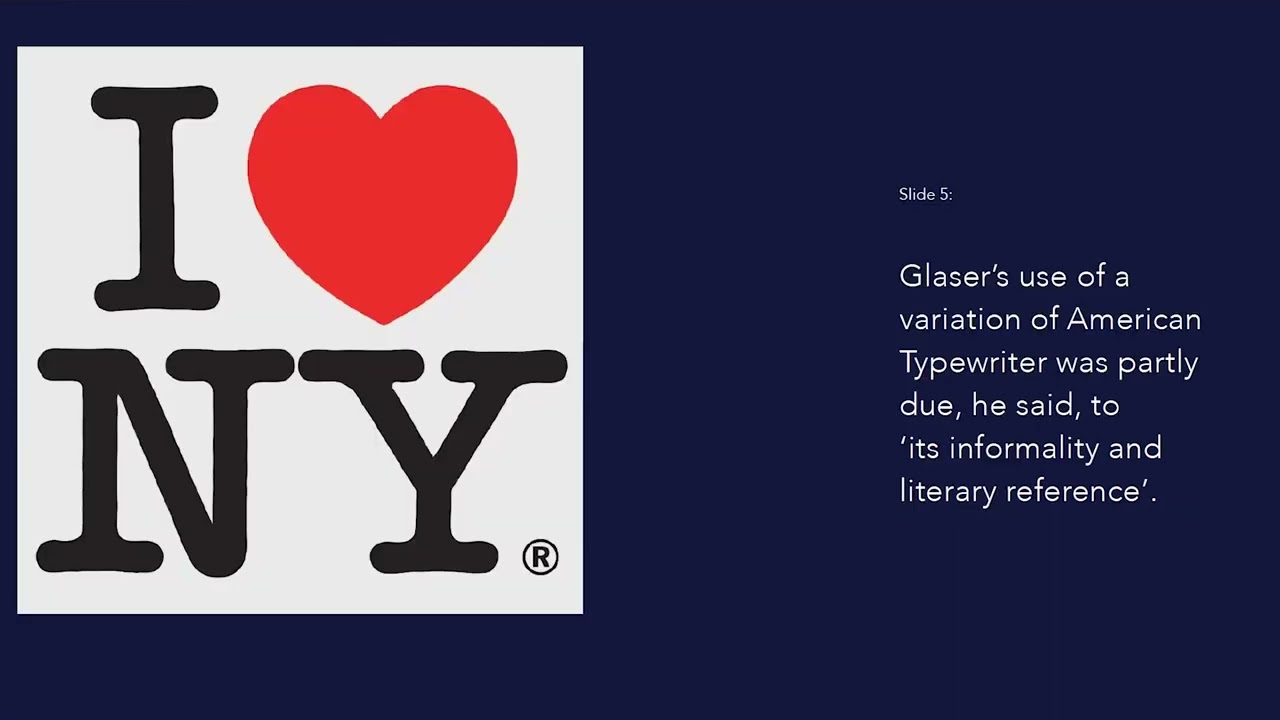 Graphic design masterpieces - Why does this design work - I Love New York