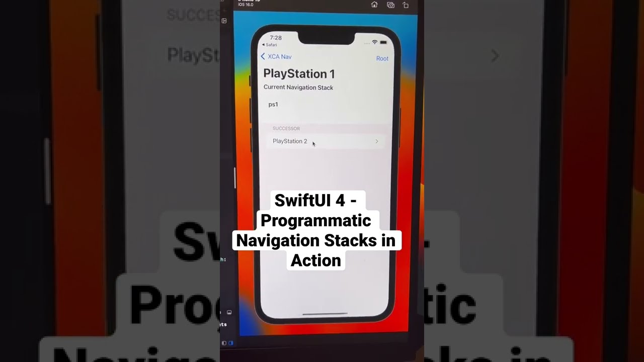 SwiftUI 4 - Programmatic NavigationStack hierarchy in Action