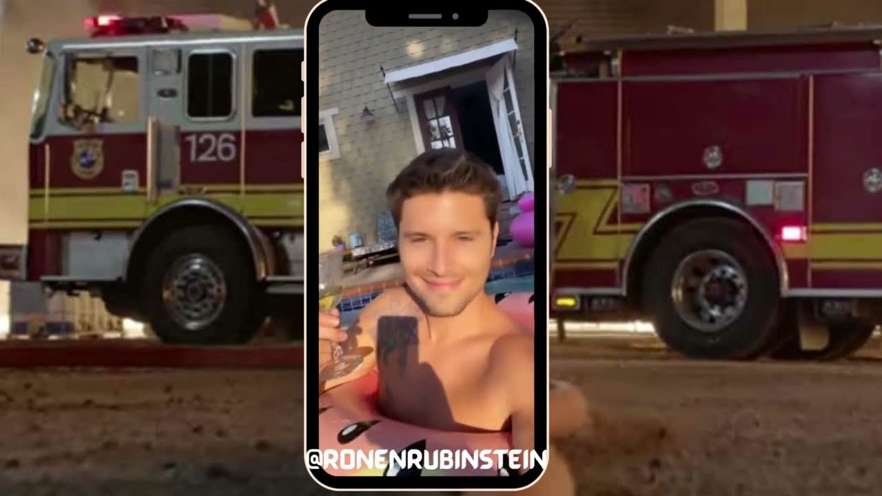 Ronen Rubinstein's IG STORY from this past week