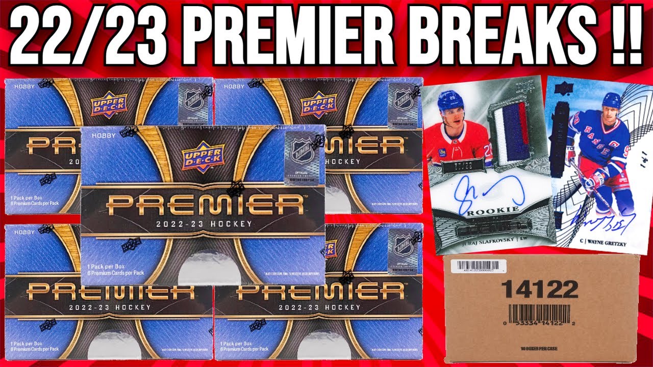 2022-23 Upper Deck Premier Hockey ДЕЛО ПРОРЫВАЕТСЯ!! 🔥