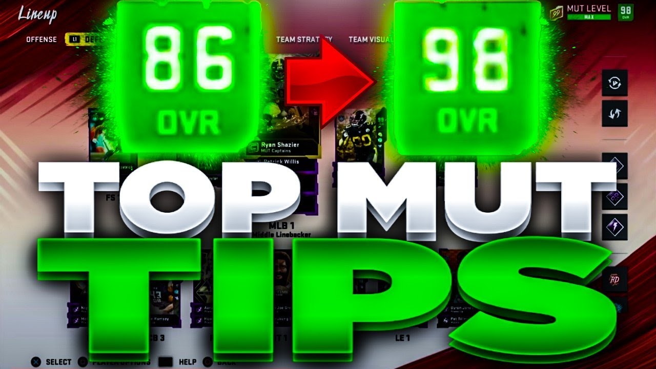 BEST TIPS TO IMPROVE MUT TEAM!! | 5 SIMPLE TIPS TO BECOME A BETTER MADDEN 20 ULTIMATE TEAM PLAYER!