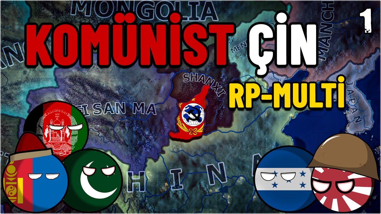 DAĞLARDAN İNİYORUZ | HEARTS OF IRON 4 - MULTIPLAYER | KOMÜNİST ÇİN#1