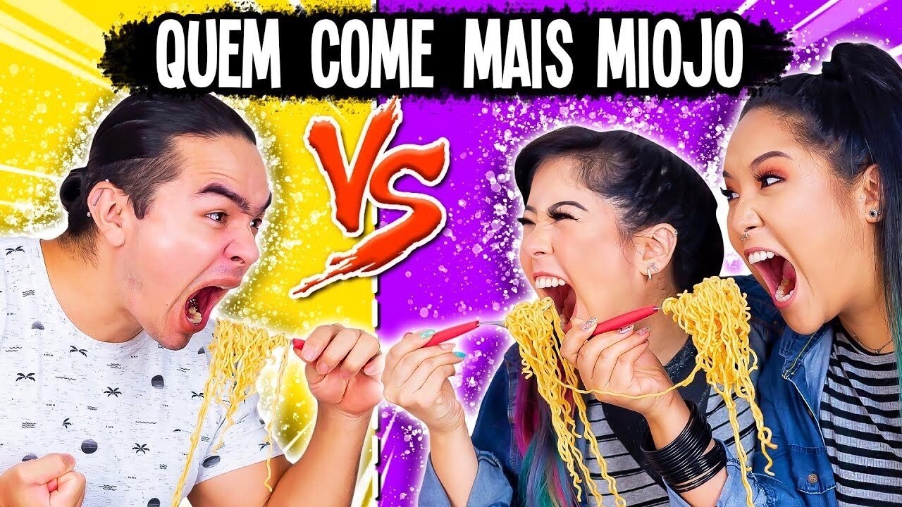 QUEM COME MAIS MIOJO GANHA! - BLOG DAS IRMÃS