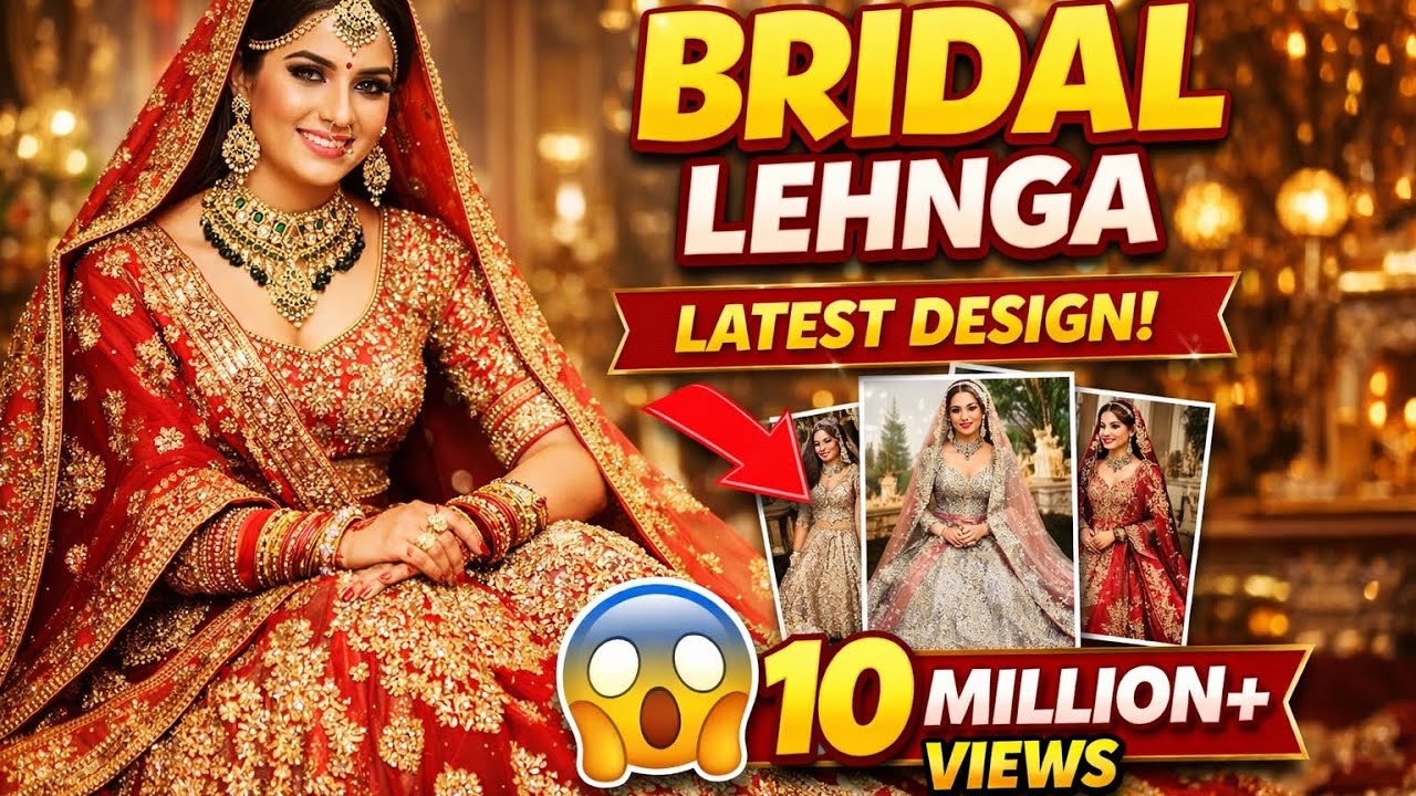 💃⚡Top Bridal Lehenga Choli 2025 | Latest Bridal Lehenga Designs 2025 | Wedding Lehenga Choli Trends