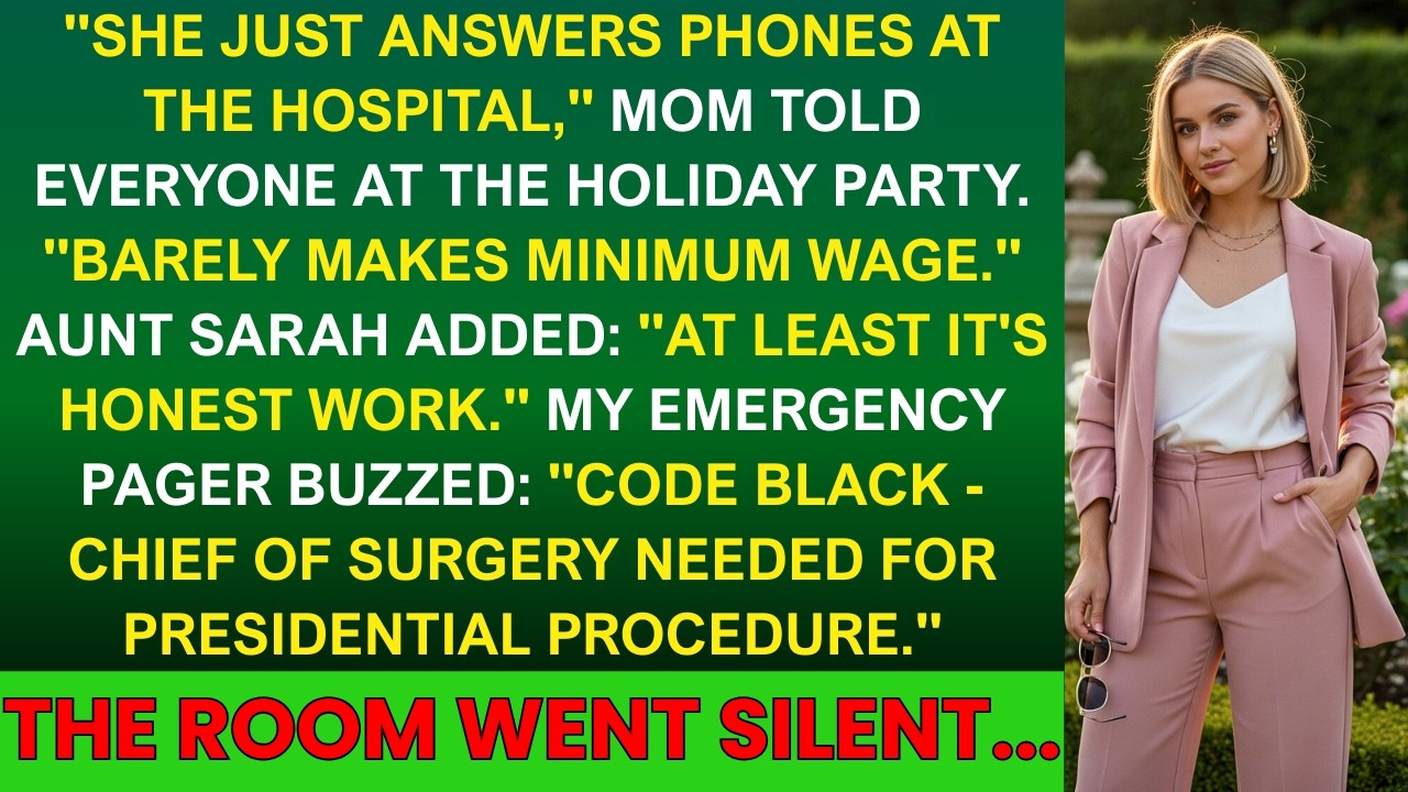 Mom Said 'Just A Hospital Receptionist' - Not Knowing She Was the Chief of Neurosurgery