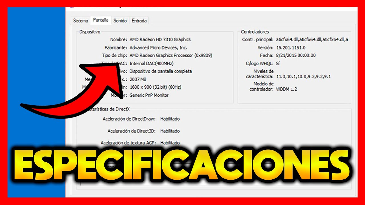 ✅VER ESPECIFICACIONES DE MI PC