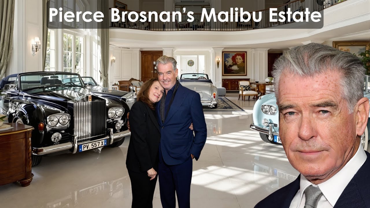 Pierce Brosnan’s Malibu Estate – A 007 Icon’s Art Filled Life Beyond the Spotlight