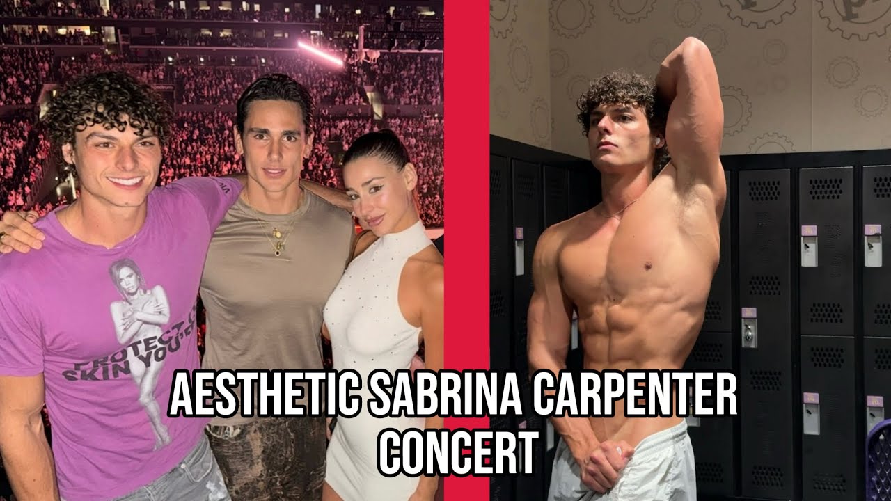 Models sneak into Sabrina Carpenter concert |#AIDENSAESTHETICS
