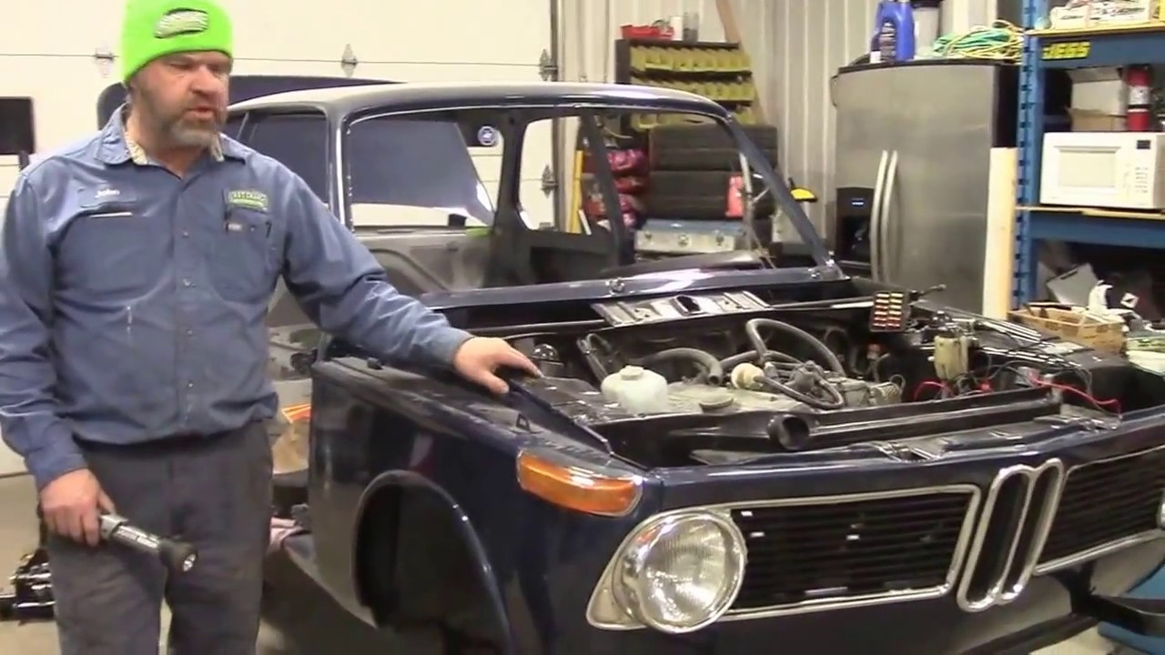 1972 BMW 2002 Restoration Update  Re Assembly Part 2,  lastchanceautorestore com