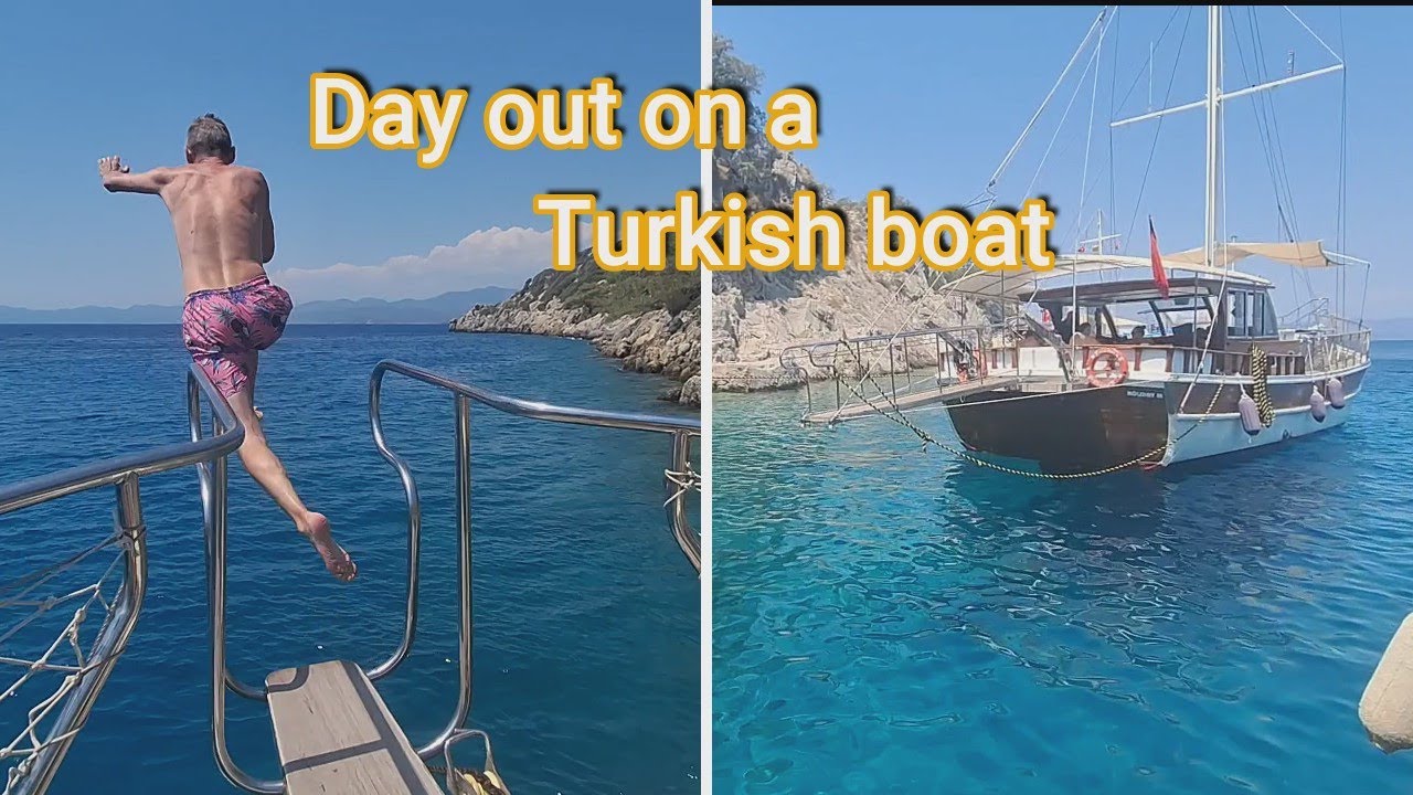 Lazy boat trip around the stunning waters of Fethiye.😎⛵🚢  A private boat is just the way to do it!