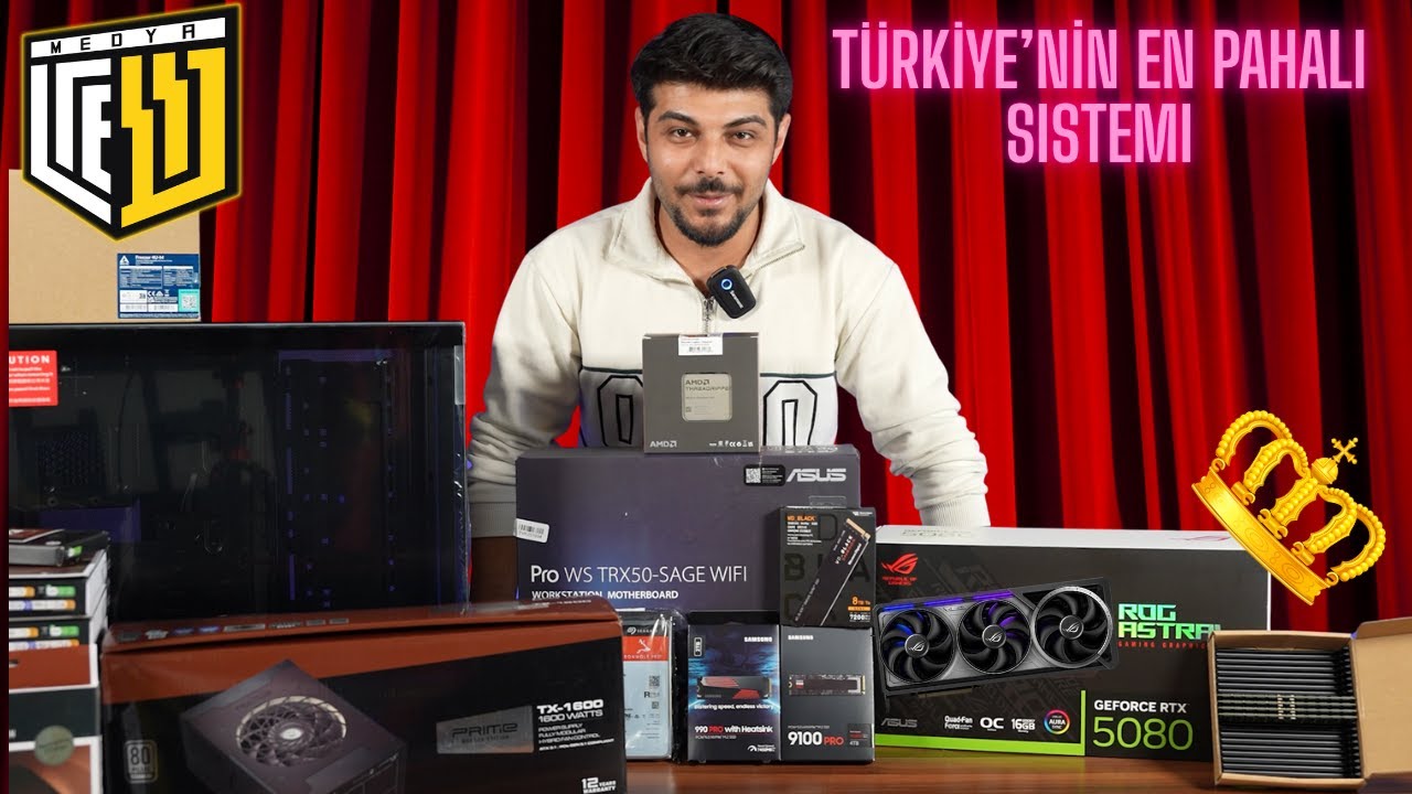 512GB RAM’li Ryzen Threadripper 7970X Sistem – 600.000 TL'yi Aşan Kurulum!