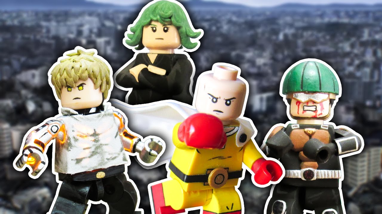 LEGO One Punch Man Custom Minifigures