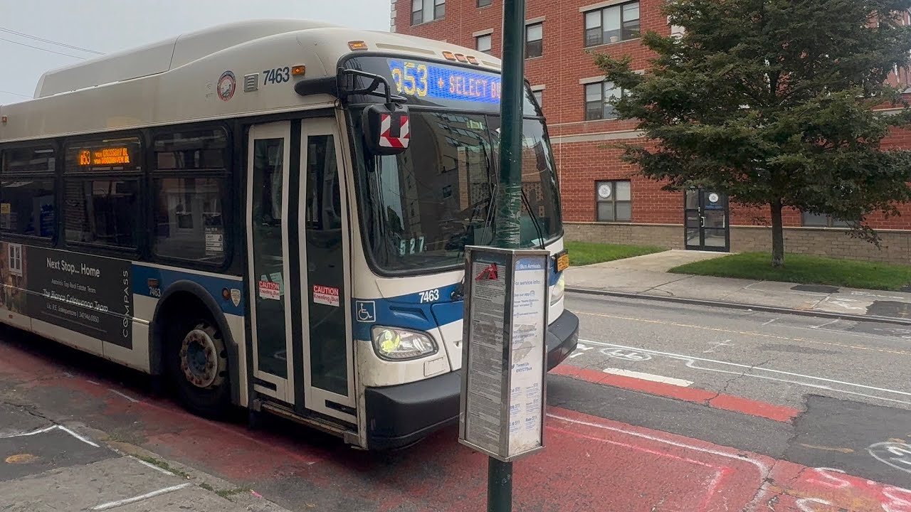 Riding a 2015 New Flyer XD40 (No. #7463) on the Q53 from Beach 116 Street to Beach 96 Street