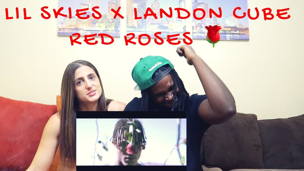 Lil Skies - Red Roses ft. Landon Cube REACTION!! @ColeBennett