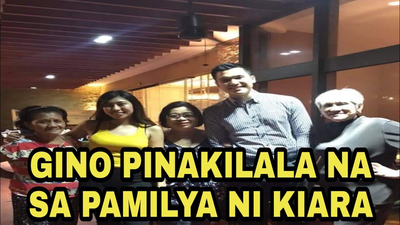 GINO PINAKILALA NA SA PAMILYA NI KIARA AT SWEET MOMENTS NG KIANO