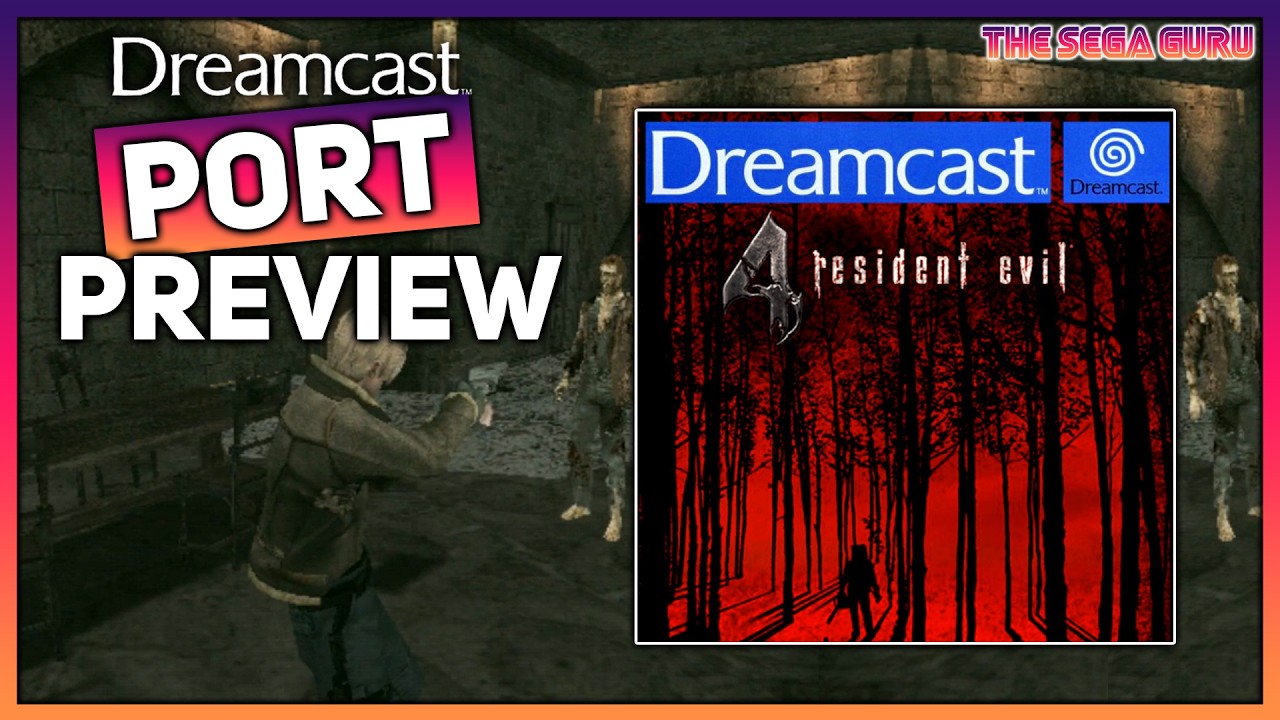 НОВИНКА! Resident Evil 4 для Sega Dreamcast - POC