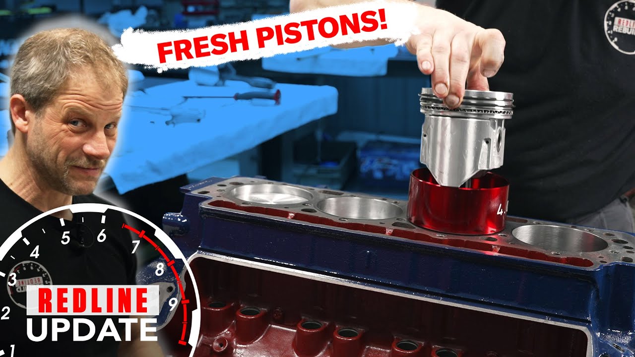 1957 Cadillac 365 short block assembly | Redline Update #76
