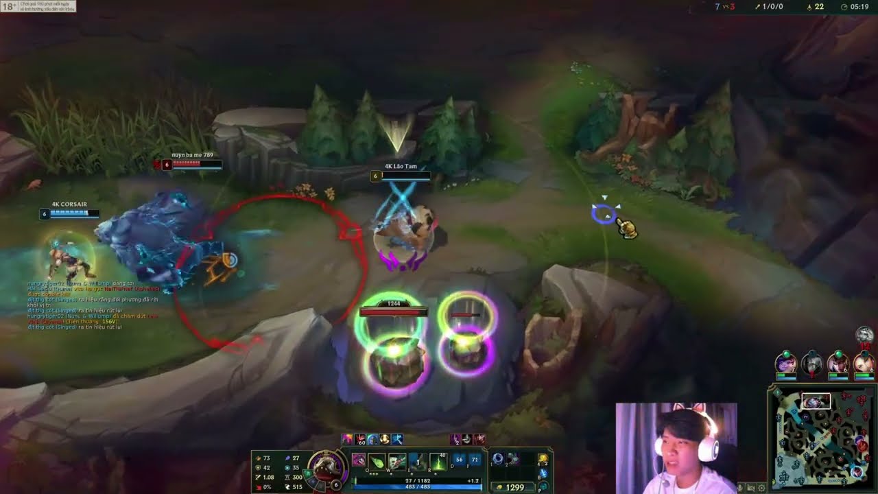 Kog'Maw lên full AP sẽ mạnh báo đạo như thế nào ?